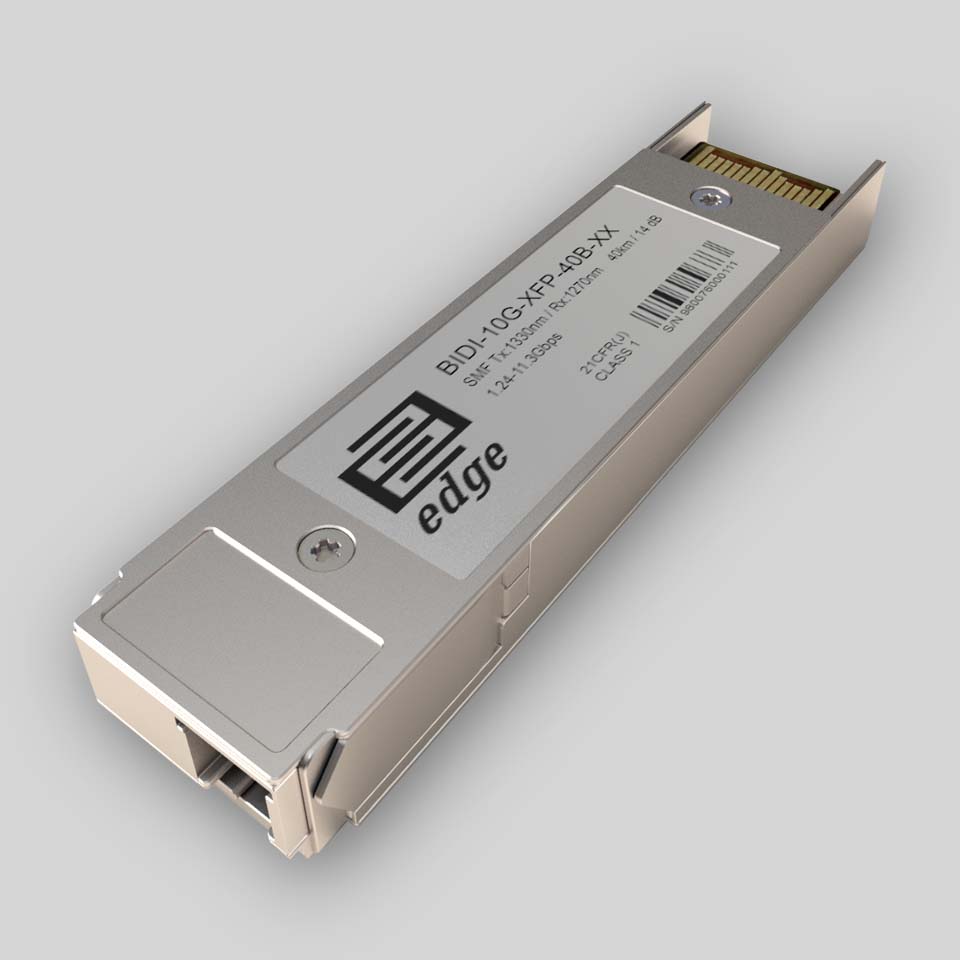 Single Fiber 40 km XFP Optical Transceiver Juniper EXXFP10GEBXD40KM