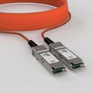 Dell (Force10) AOC-QSFP28-100G-25M 100G QSFP28 to QSFP28 Active Optical Cable 25M picture.