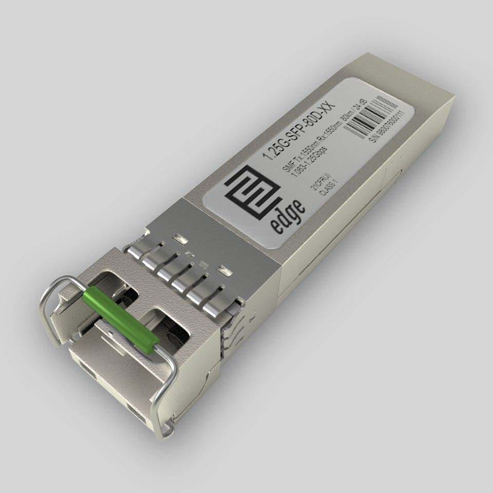 Double Fiber 80 km SFP Optical Transceiver: Zyxel SFP-ZX-80-D