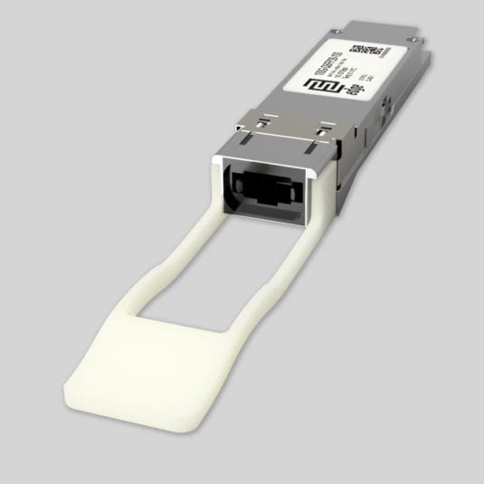 JL309A Aruba compatible 100G QSFP28 MPO SR4 100m 12-fiber MPO OM3 MMF Transceiver picture