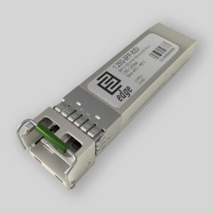 Moxa SFP-1GZXLC-T compatible SFP module with 1 1000BaseZX port with LC connector for 80 km transmission, -40 to 85°C operating temperature