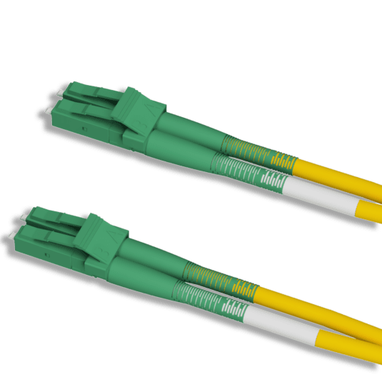 LC/APC to LC/APC Type A to B Duplex OS2 Fiber Patch cable 2