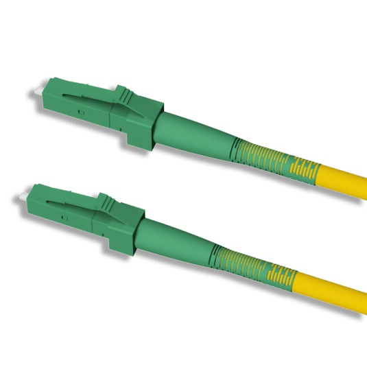 LC/APC to LC/APC OS2 Simplex Fiber Patch cable 2