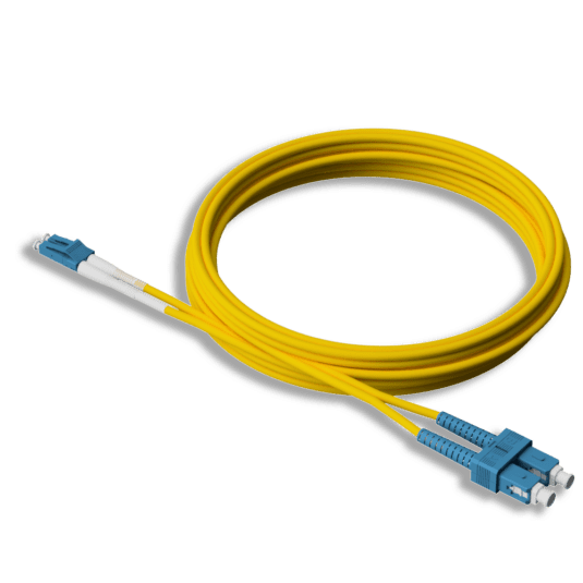 LC/UPC-SC/UPC Fiber Patch Cable