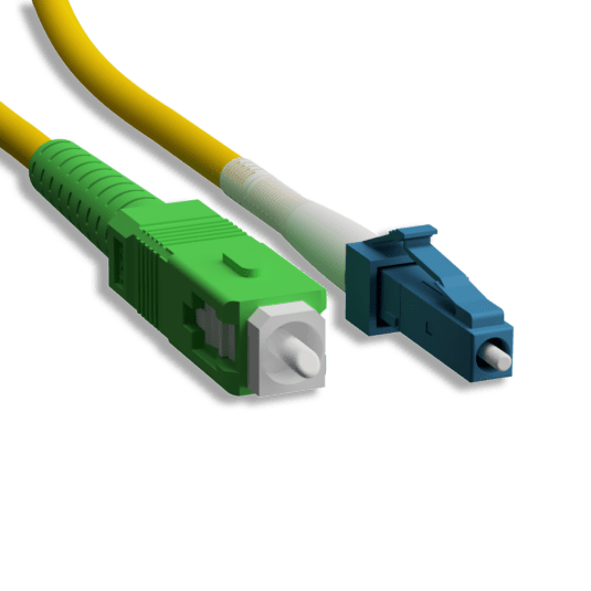 LC/UPC to SC/APC Simplex OS2 Fiber Patch cable 4