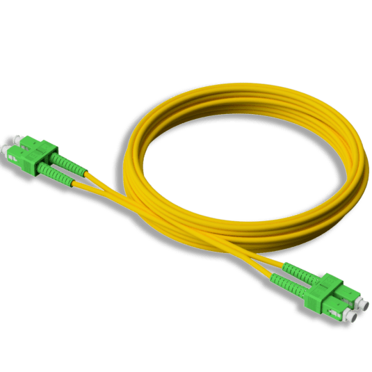 SC/APC Duplex Patch Cable